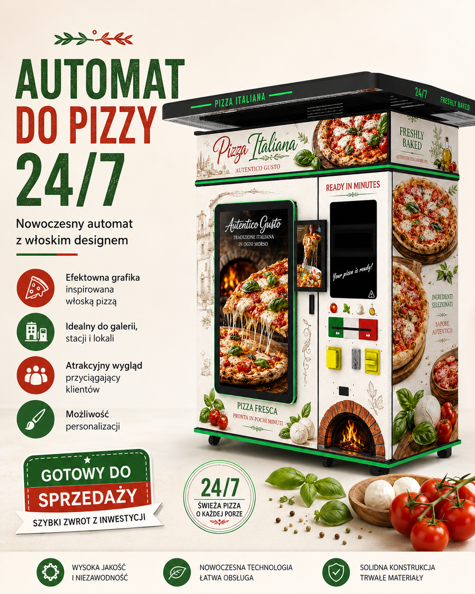 Automat do pizzy Forniva